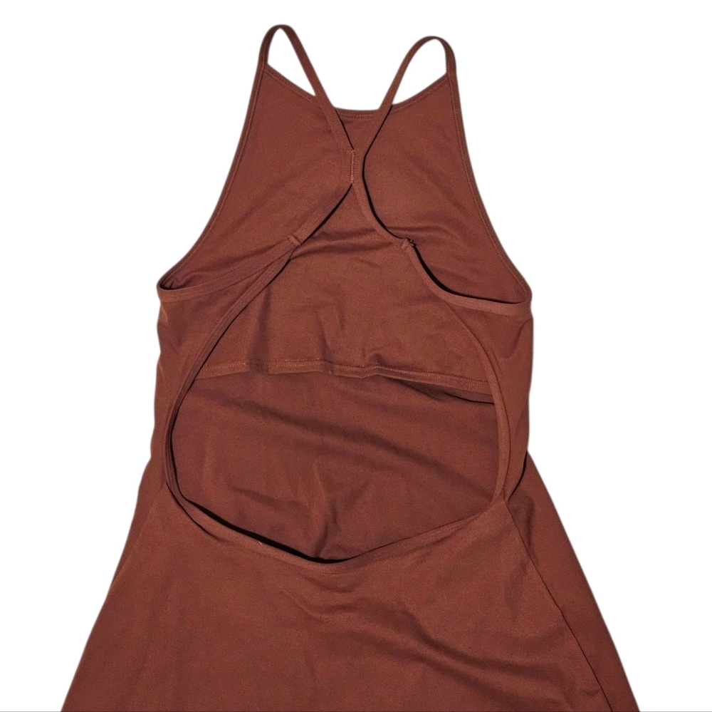 SET Active Sportbody Rust Brown Performance Skort Dress Size Small - Picture 6 of 13